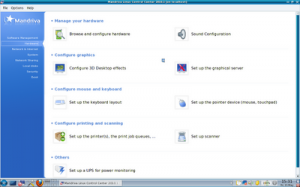 Mandriva Control Center (MCC)
